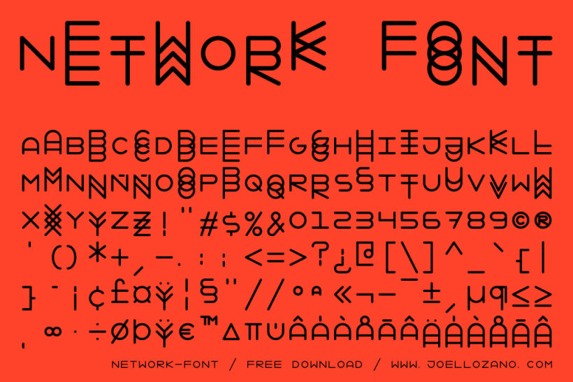 Network Font 3