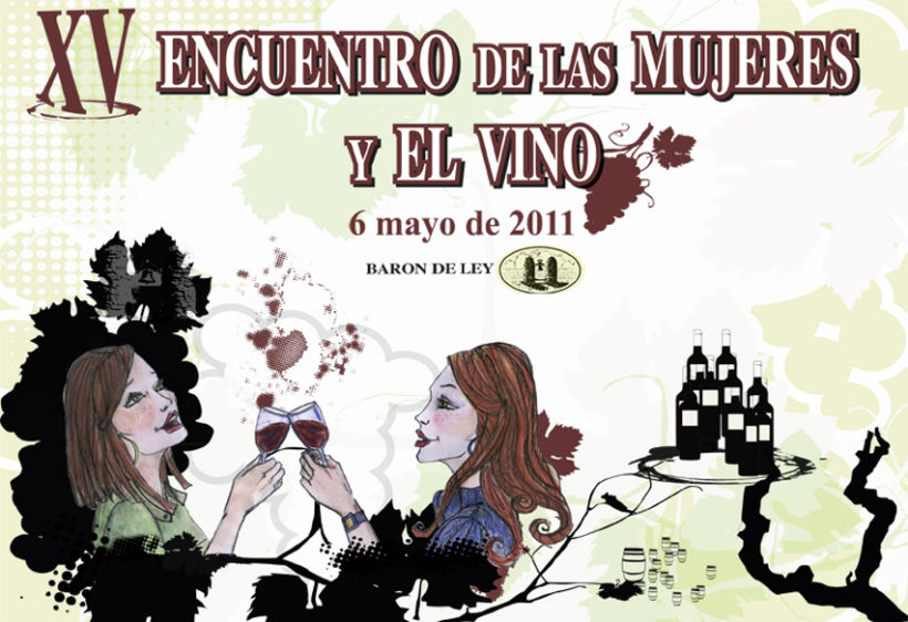 Ilustración XV encuentro de las mujeres y el vino 1