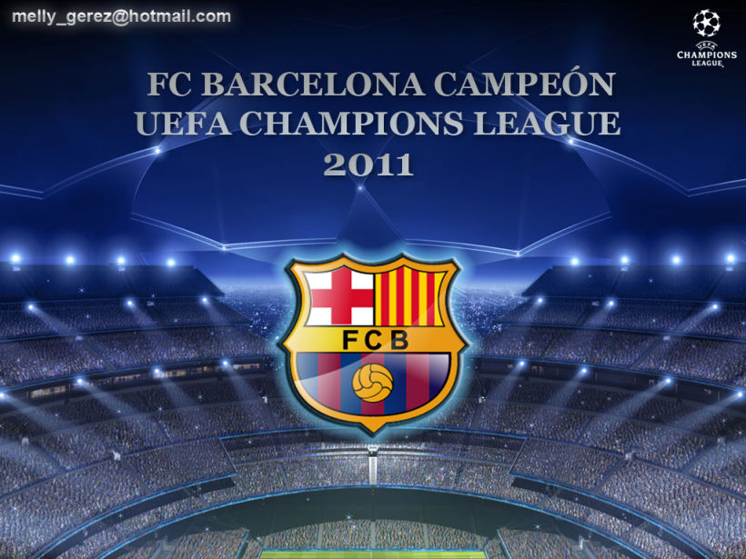 Barcelona Campeón Uefa Champions League Wembley 2011 1