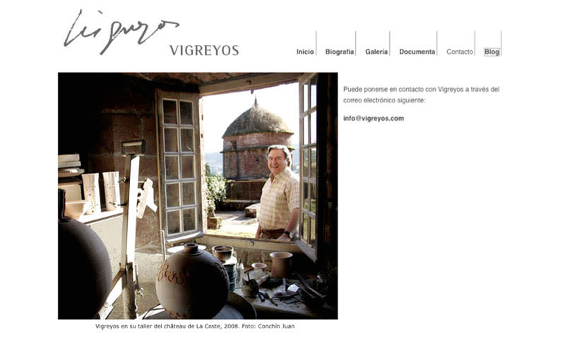 Web escultor Vicente Vigreyos 3