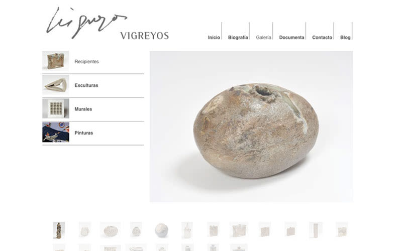 Web escultor Vicente Vigreyos 2