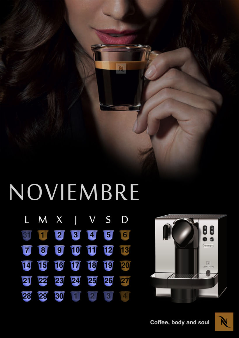 Calendario Nespresso 2