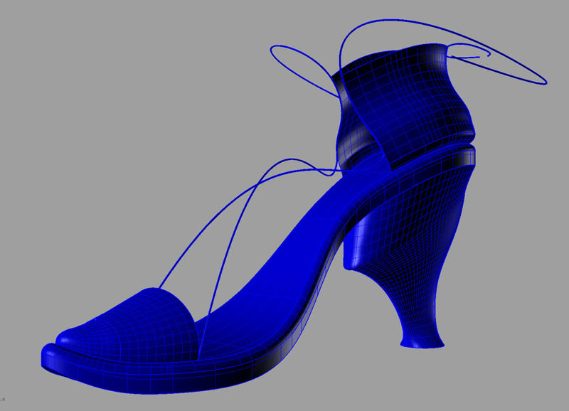 Diseño de calzado femenino 3