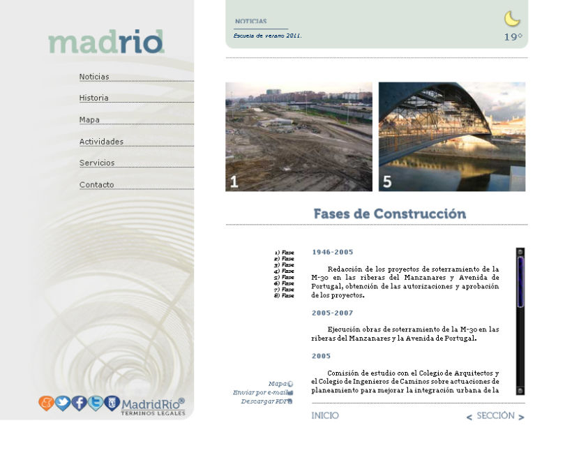 Proyecto de una web para Madrid Río 3