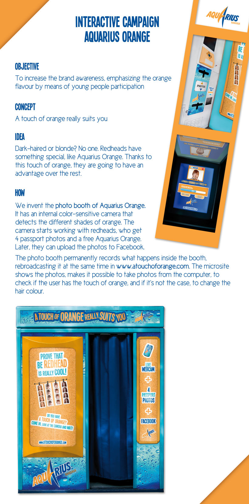 Aquarius Orange // Interactive Campaign 2