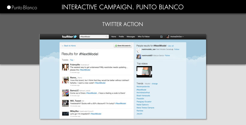 Punto Blanco // Interactive Campaign 3