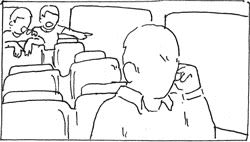 Amateurs, storyboard de la película 62