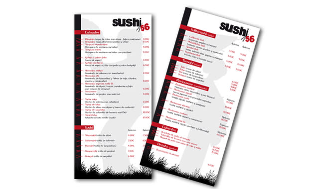 Imagen corporativa. Sushi 56 4
