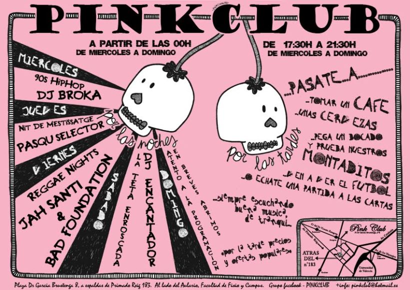 "Carteles Pink Club" 8