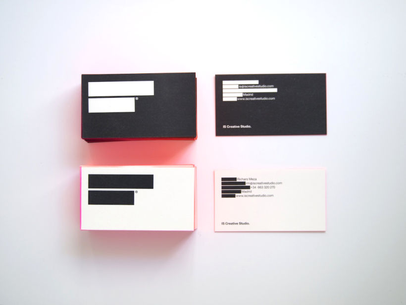 IS Creative Studio business cards 21