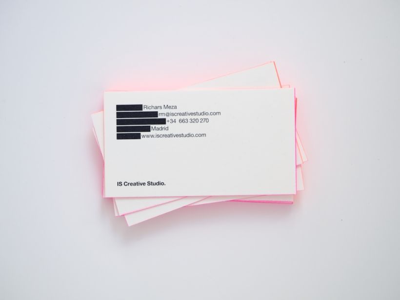 IS Creative Studio business cards 23