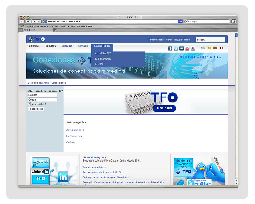 TFO (Technology Fiber Optic) 3