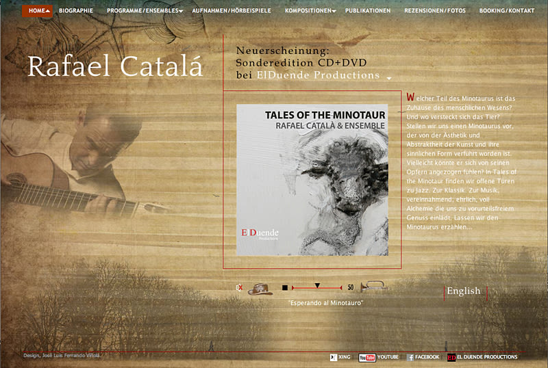 Rafael Catalá, guitarrista | Web 2