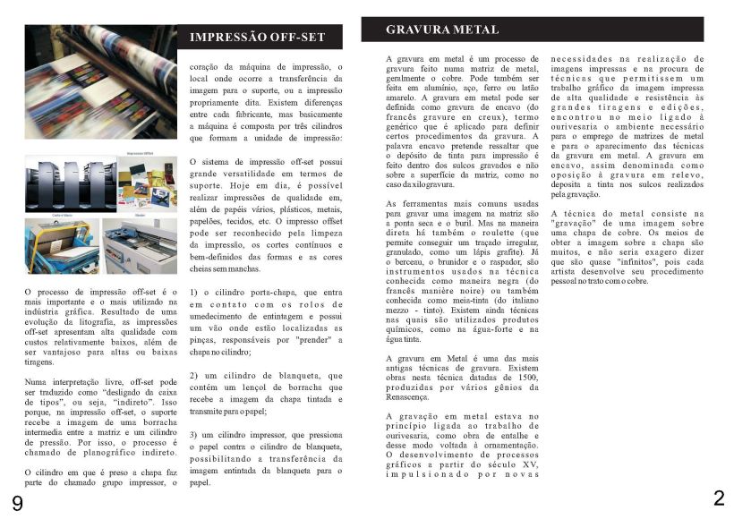 Diseño Editorial | Revista Informativa Técnicas de Producción Gráfica  3