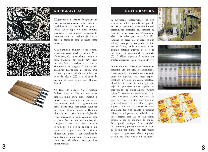 Diseño Editorial | Revista Informativa Técnicas de Producción Gráfica  4