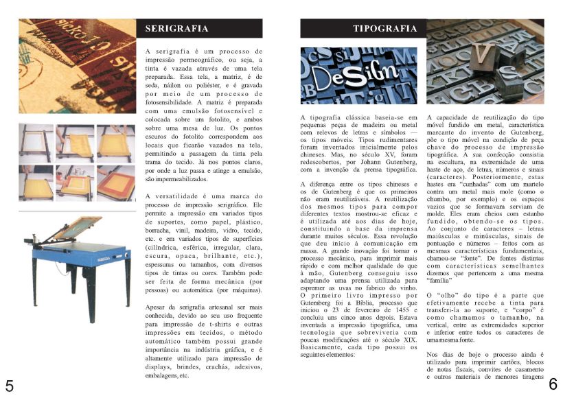 Diseño Editorial | Revista Informativa Técnicas de Producción Gráfica  6