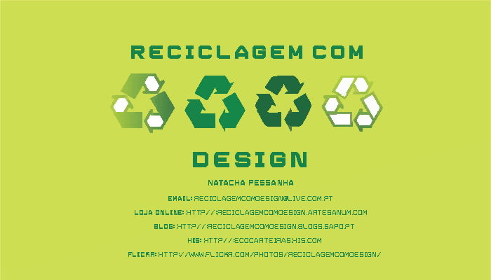 ID Cards y Etiquetas | Reciclagem com Design 4