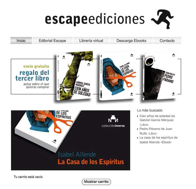 Imagen corporativa Escape Ediciones 6