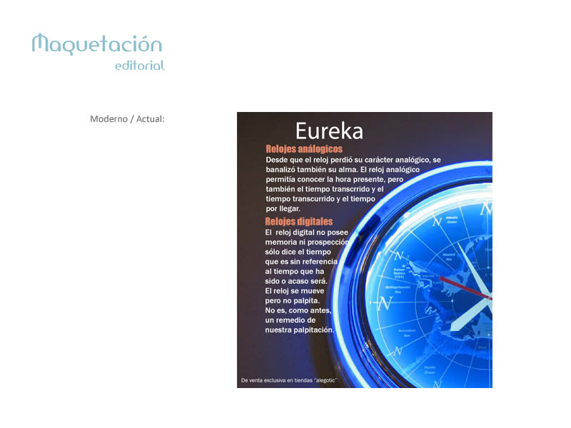 Maquetación Editorial Eureka 4