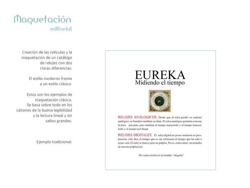 Maquetación Editorial Eureka 1