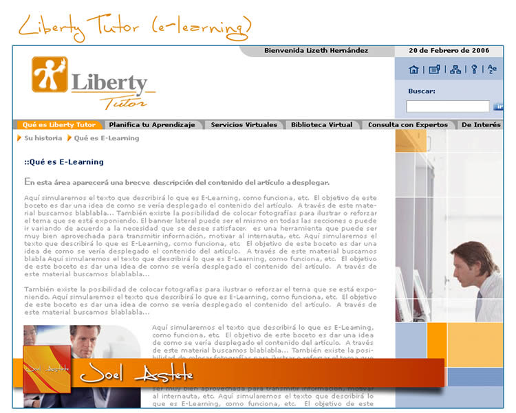 Liberty Tutor (Intranet propuesta) 5