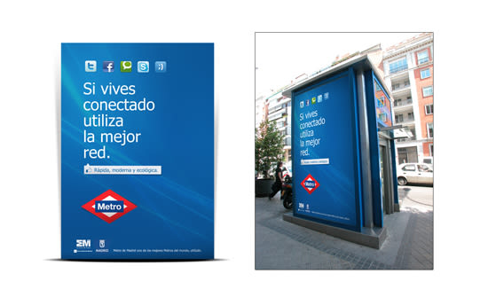 Campaña Simpre Conectado Metro 3