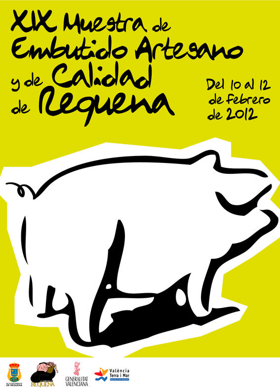 Cartel ganador Feria embutido de Requena 2012 1