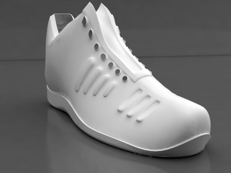 Modelado de prototipo de calzado 8