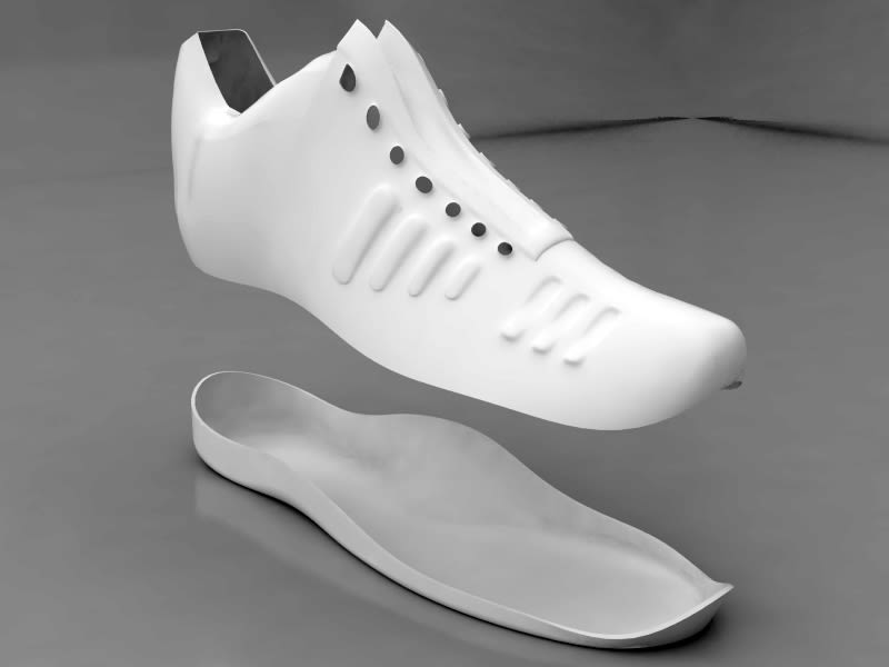 Modelado de prototipo de calzado 9