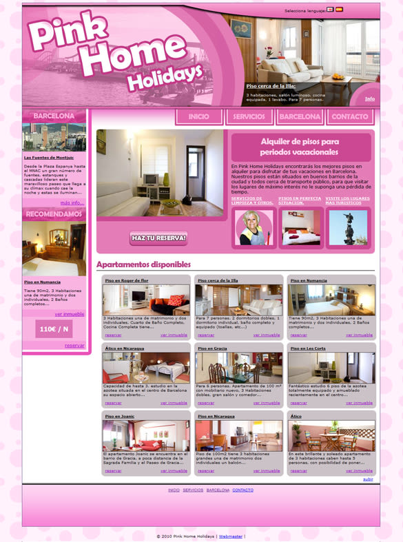 Pink Home Holidays 5