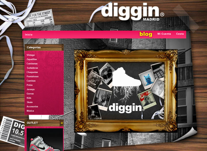 Diggin Online Shop 1