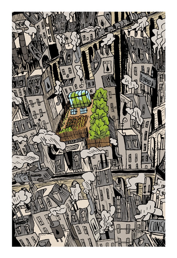 Ciudades imaginarias (Ilustraciones) 2