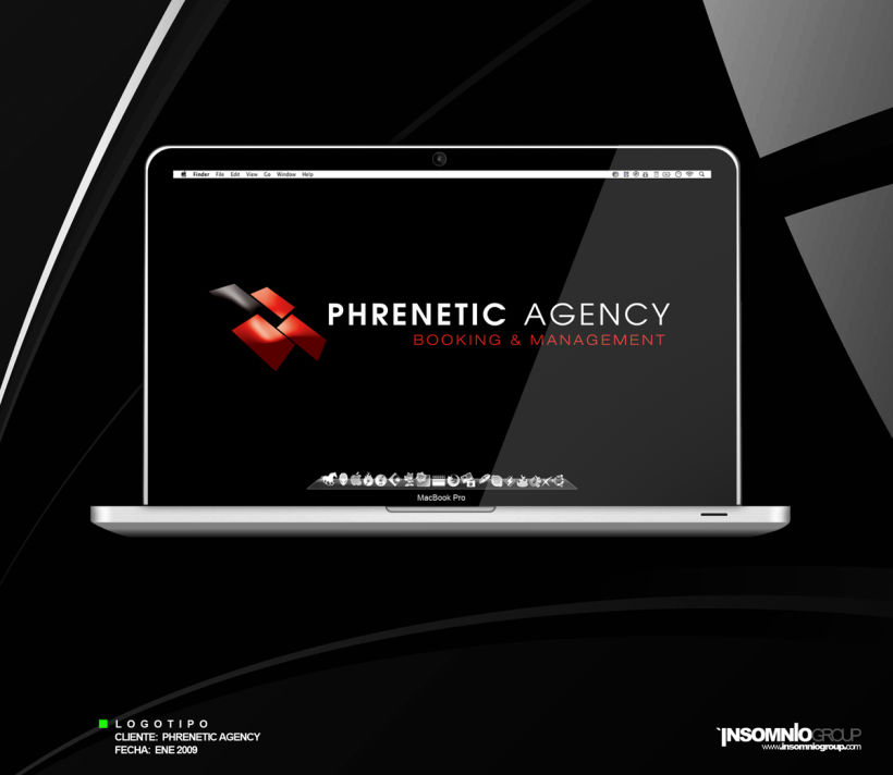 Logotipo: Phrenetic Agency 1