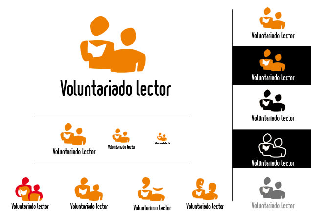 Logotipo & Cartelería para Voluntariado lector 6