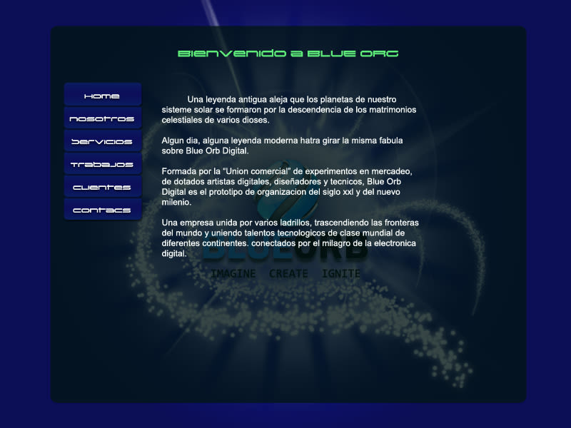 Proyecto Universitario - Renovar WebSite de Blue Orb 3