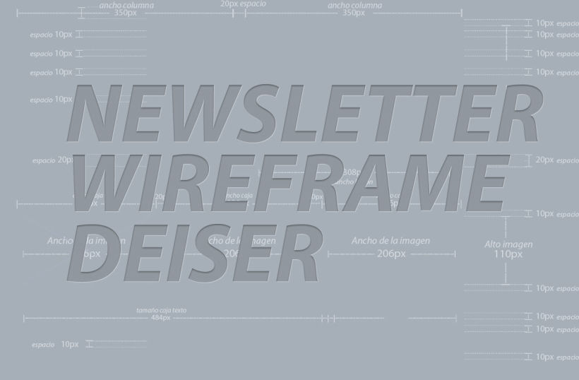 Newsletter Wireframe 6