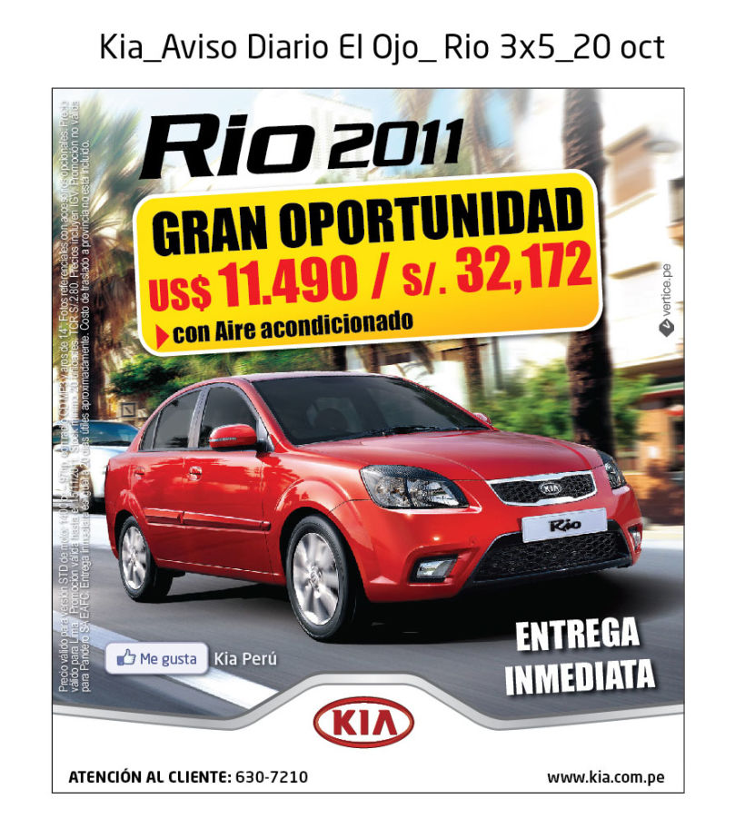 Promoción Espectacular Rio 2011 2