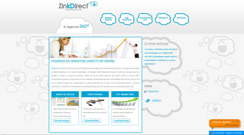 Zinkdirect Web e Imagen Corporativa 3