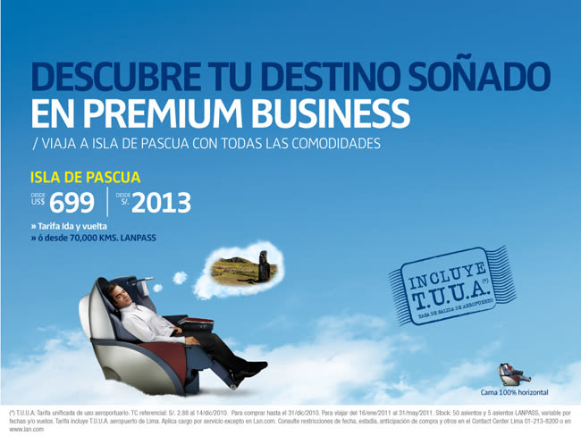 Campañas publicitarias | LAN Perú 3