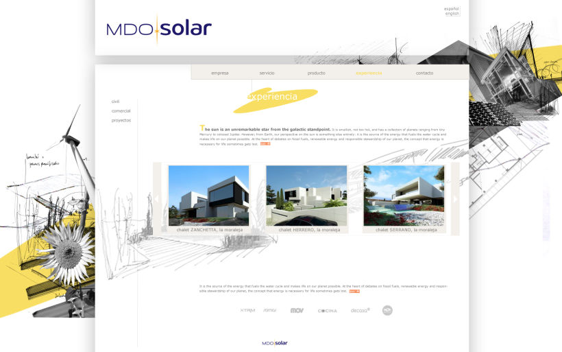 Diseño WEB para MDO solar 2