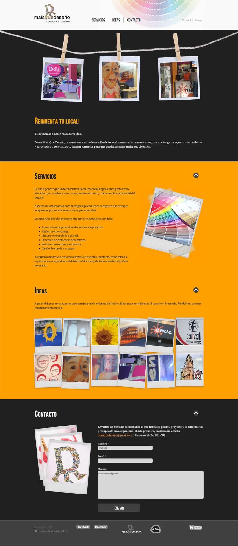 Diseño WEB: Decoración e Interiorismo 3