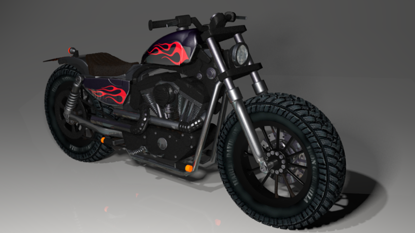 Harley Davidson 3D "Iron Guerrilla" 1