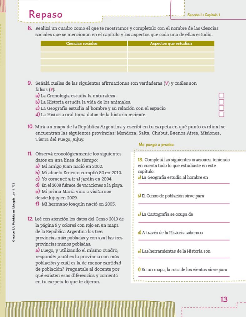 Editorial EDEBE, manual de Sociales 4º ciclo 2012 6