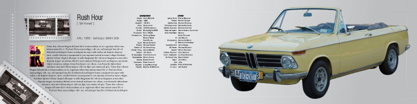 Boceto de catalogo para BMW 6