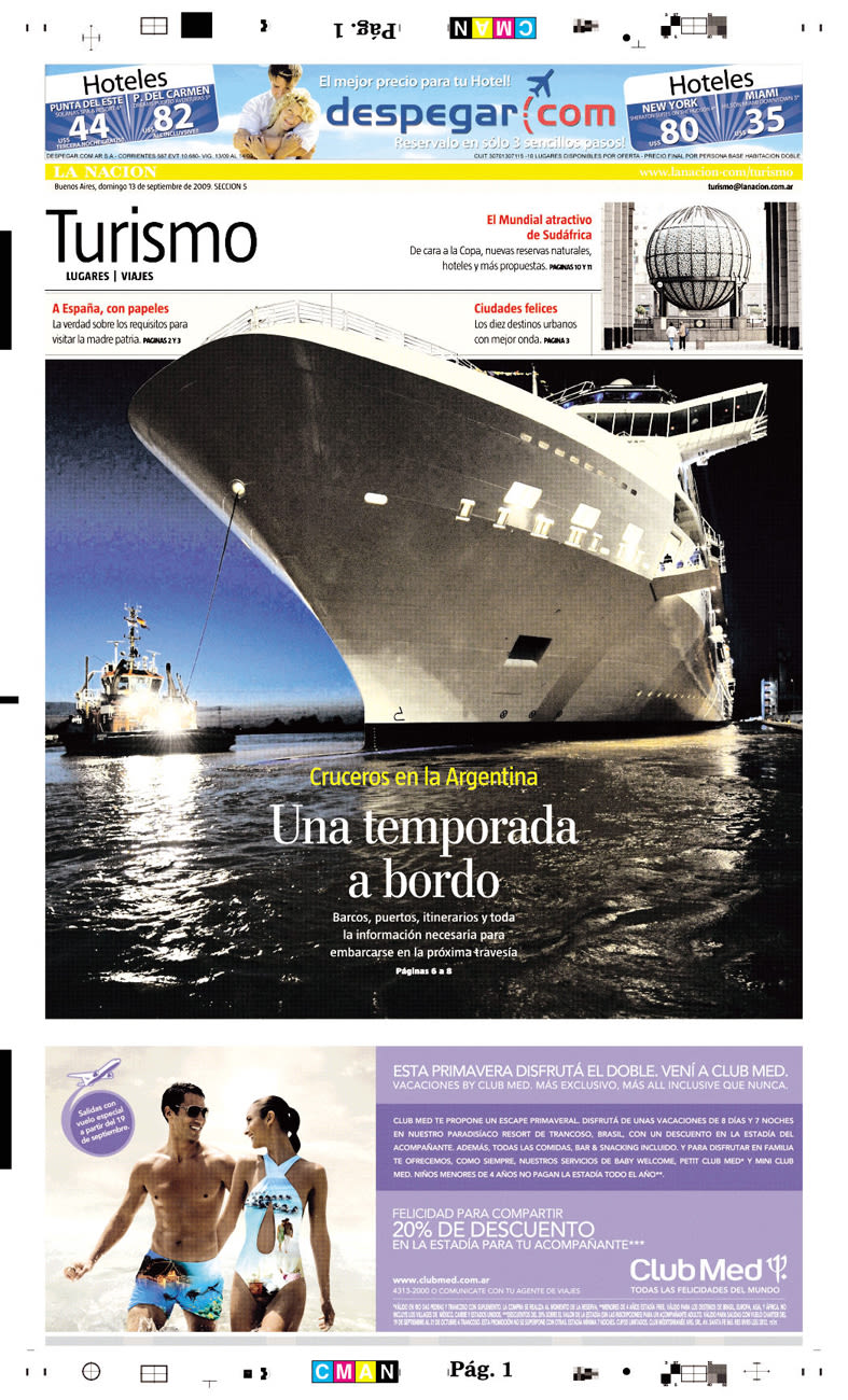 Diario La Nación, Suplemento de Turismo 2