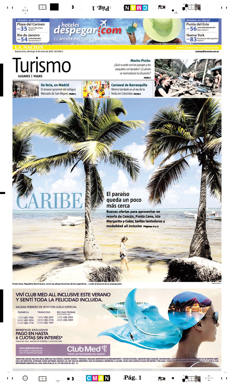 Diario La Nación, Suplemento de Turismo 7