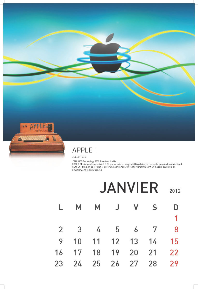Calendario Exaprint FR 2012 3