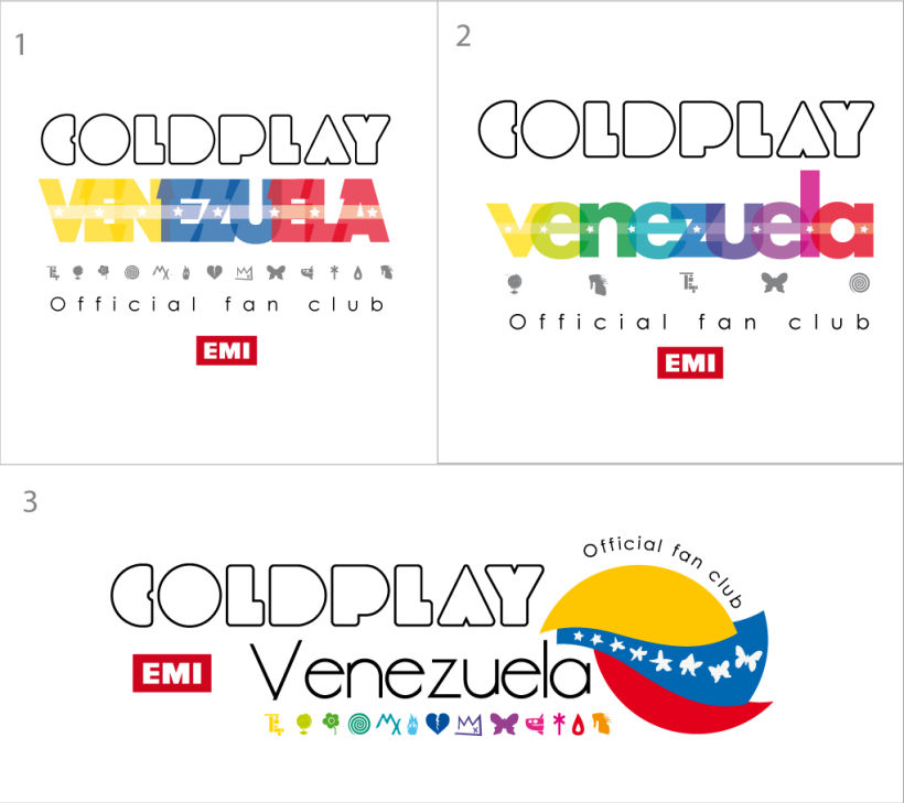 Diseño Coldplay Venezuela 4