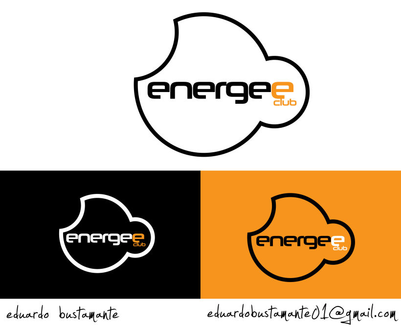 Logo Design energee club London 1