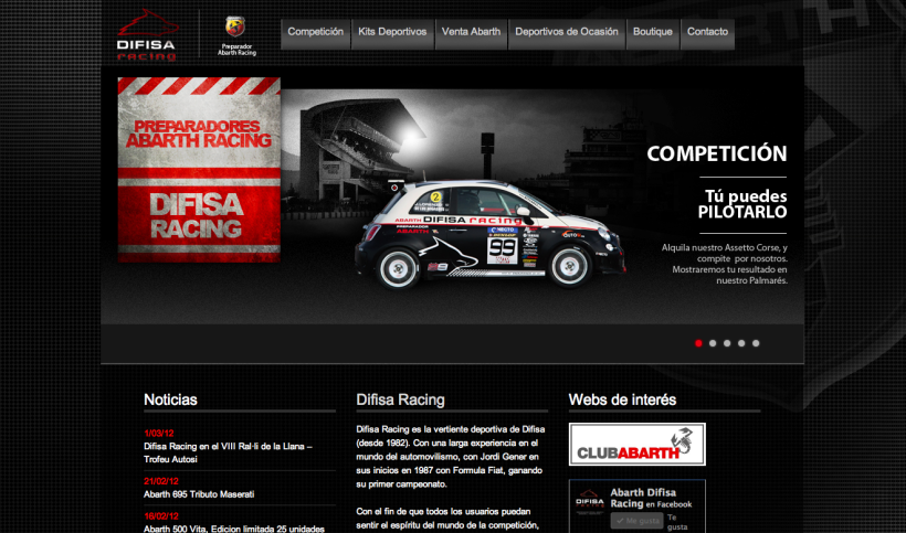 Difisa Racing Website 3